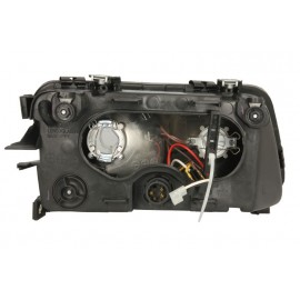 Audi A3 8L (09.1996–12.1999) labās puses reflektors H1/H7 elektrisks bez motora hromēts