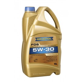RAVENOL RAV FDS SAE 5W-30 5L – Fully Synthetic Motor Oil for Petrol and Diesel Engines