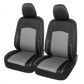 Sēdekļu pārvalki (melna/pelēka, priekšējie sēdekļi)