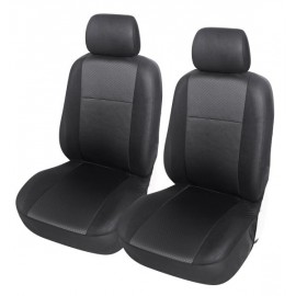 Sēdekļu pārvalki (melni, priekšā, 2 sēdekļu + 2 galvasbalstu pārvalki) 1/2