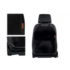 Sēdekļu pārvalki no ekoloģiskās ādas (melna krāsa) – priekšējie sēdekļi: pasažierim un vadītājam